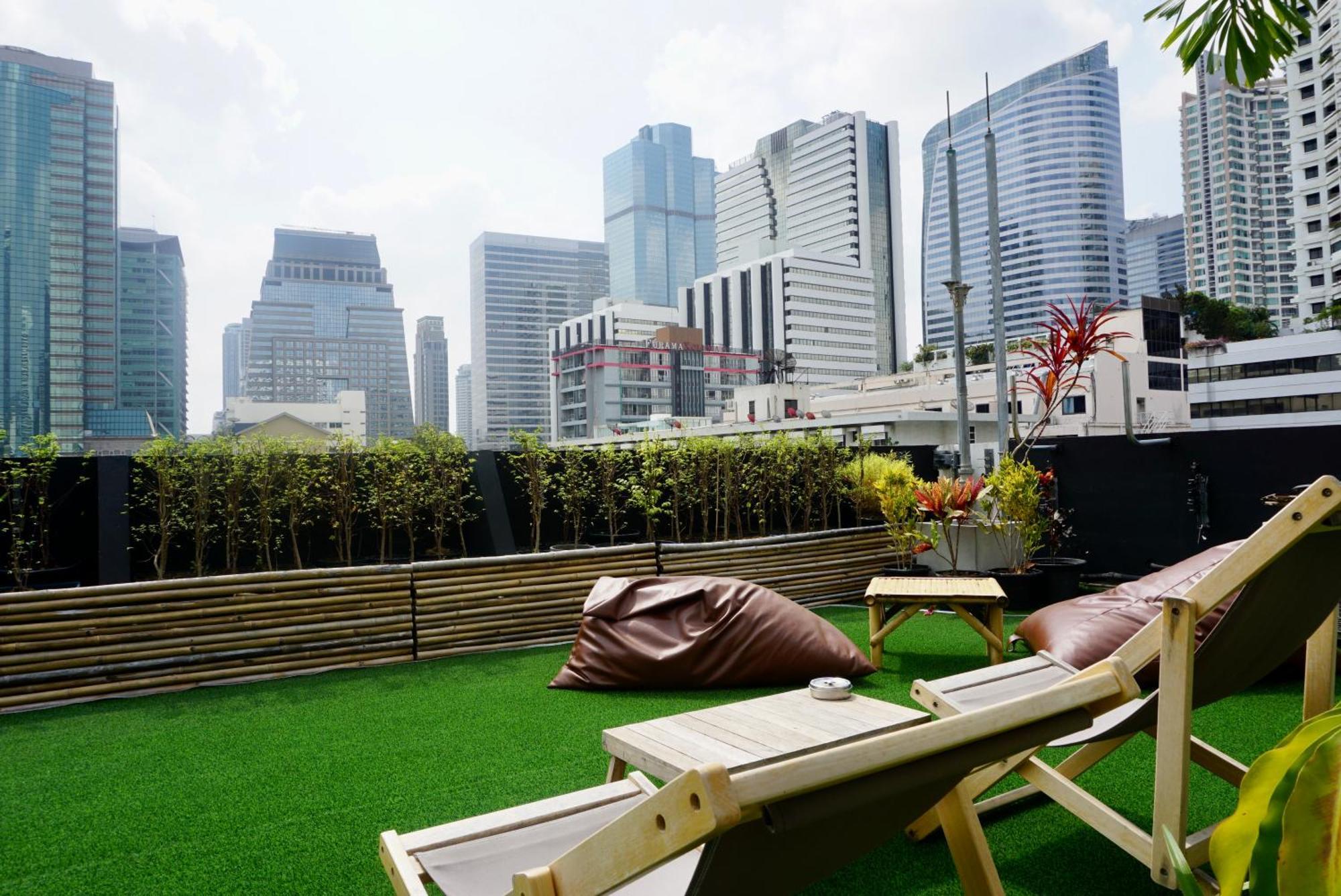 Silom Soi 3 Hash Apartment Hip And Funky With Rooftop View Bangkok Eksteriør billede